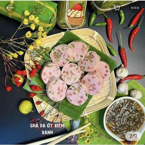 Chả ớt xiêm xanh (500 gram/cây)