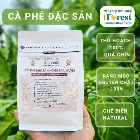 Cà phê đặc sản nông trại rừng
