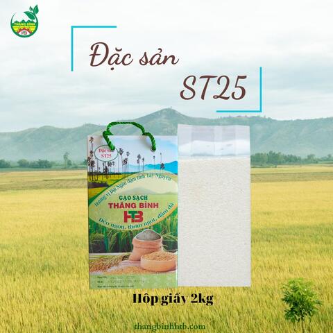 Gạo Sạch ST25 Thăng Bình HTB