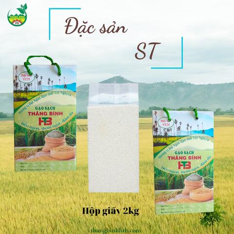 Gạo Sạch ST24 - Sản phẩm chất lượng 4 sao OCOP